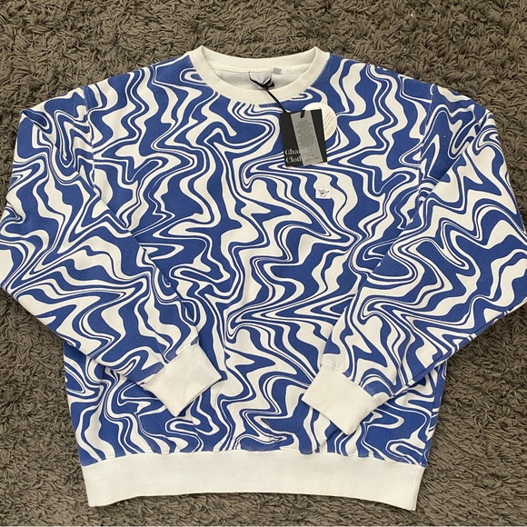 Oversized retro sweatshirt!!! 💙 - Picture 2 of 9